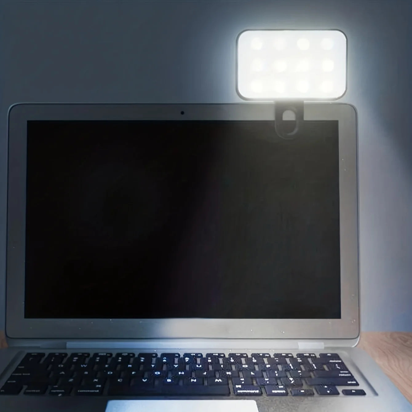 Mini Selfie Fill Light 3 Color Modes Adjustable Brightness Rechargeable Clip on Mobile Phones Computers Photography LED Lights