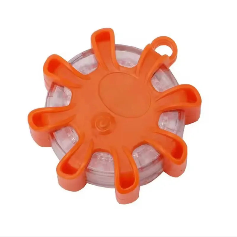 Led Car Emergency Light V16 Flashing Light Magnetic Induction Road Accident Light Portable Strobe Warning Light