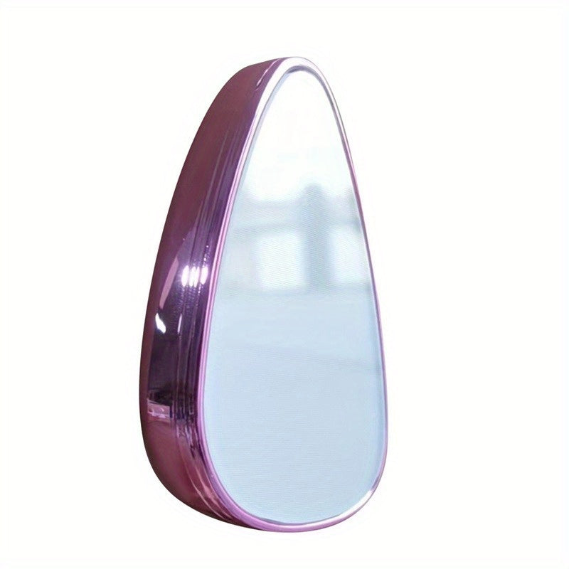 [Reusable Painless Hair Eraser] Waterproof Nano Hair Eraser for Men & Women - Scent-Free, Reusable & Washable, Painless Exfoliator for Smooth Skin on Back, Arms, Legs & Bikini Area, Portable Epilator with Purple Handle