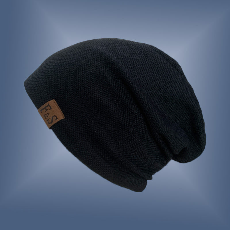 Long and Oversized Unisex Slouch Beanie Cap - Lightweight, Woven Polyester, Toggle Closure, Perfect for Summer and Winter, New Year Gift Idea, Urban Theme, Inelasticity Suitable