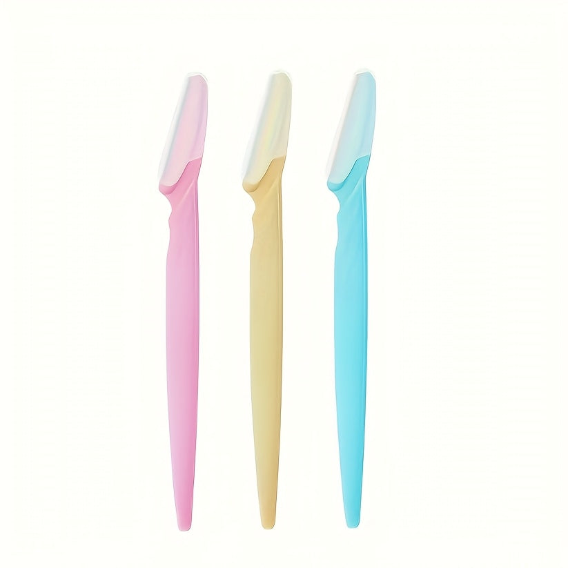 Set of 3 to 24 Eyebrow Razors And Facial Hair Trimmers, Grooming Kit for Both Men And Women to Remove Facial Hair.