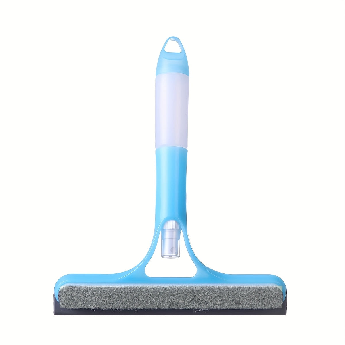 [Glass Cleaning Tool] 3-In-1 Multi-Functional Glass Cleaning Tool with Sprinkler, Polypropylene (PP) Plastic, for Bathroom, Kitchen, Living Room, Bedroom, Toilet - Efficient Mirror And Window Scraper