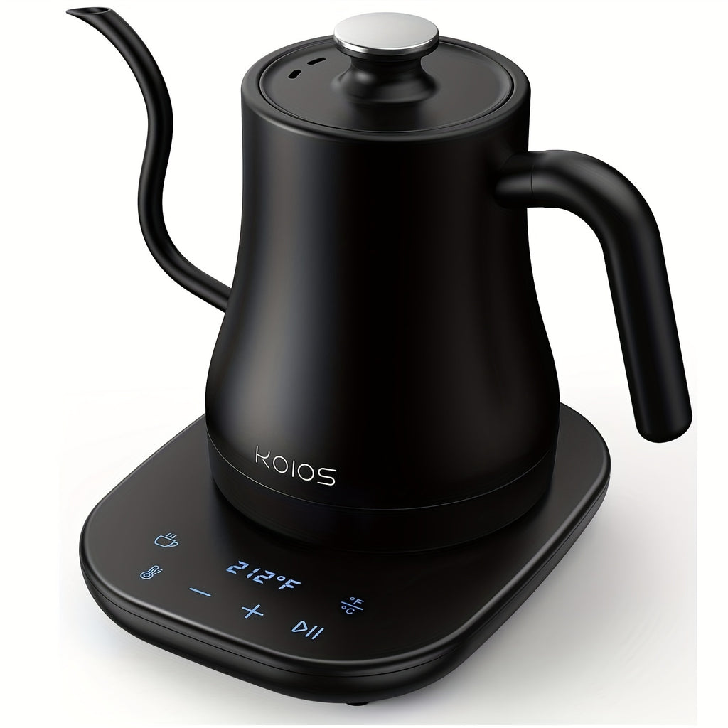 [27oz Rapid Heating Electric Kettle] Gooseneck Electric Kettle With Temperature Control, 27oz Rapid Heating Electric Kettle For Pour Over Coffee/Tea, Auto Shut Off & Boil-Dry Protection, 4H Keep Warm, Stainless Steel Inner, M