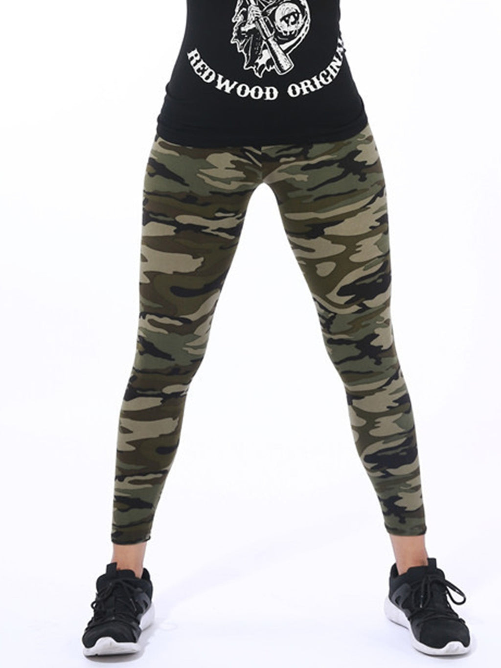 [Floral Leggings] High Waist Floral Printed Women's Leggings | Casual Sweatpants Pants