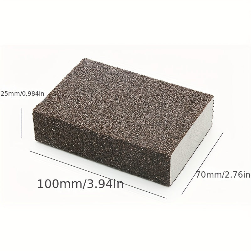 1/3/6/9pcs, Emery Magic Wipe, Pot Bottom Cleaning Descaling Sponge, Pot Sponge Brush, Iron Rust Removal Sponge, Dishwashing Sponge Block, Scouring Pads, Power Decontamination, Cleaning Supplies, Cleaning Tool, Back To School