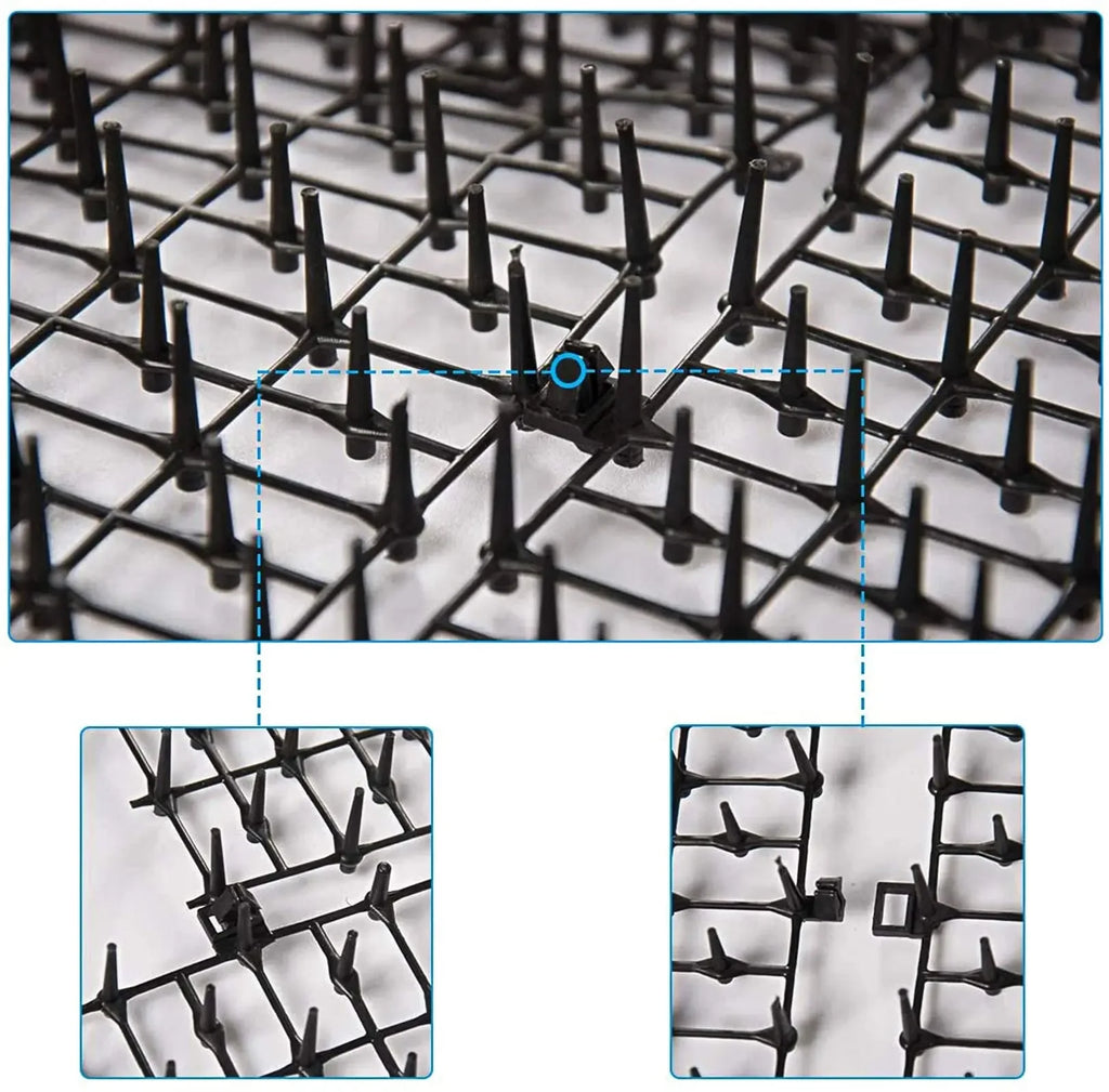 2M Dog Cat Scat Mat Animal Deterrent Repellent Plastic Scarer-Spike Tool Polypropylene Anti Cat Mat Household Garden Tools
