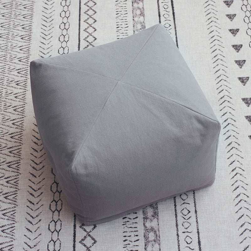 Cushion Floor Japanese Style Square Stool Tatami Floor Bay Window Bedroom Coffee Table Shoe Changing Stool Removable and Washable Household Cloth