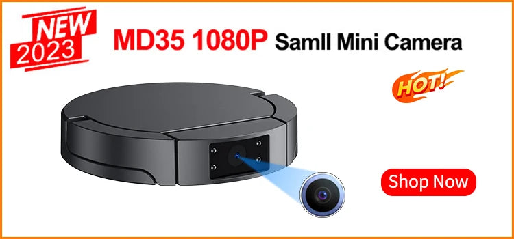 MD31 Mini PIR Video Body Camera Back Clip Photography DV Smart Camera HD 1080P Recorder Motion Activated Small For Car Nanny Cam