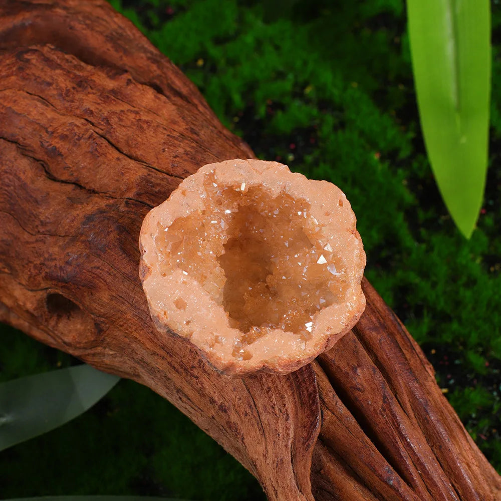 Nature Agate Geode Stone Irregular Colourful Electroplating Druzy Cluster Rocks Mineral Specimen Home Decor