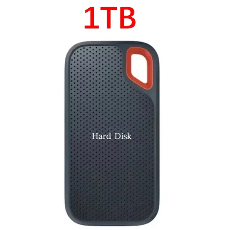 Portable SSD 256TB High Speed Hard Drive 1/2TB Type-C Solid Disk USB3.1 External ssd Original Hard Disk for Phone/Loptop/PC/Mac