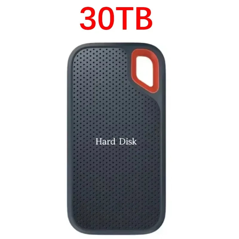 Portable SSD 256TB High Speed Hard Drive 1/2TB Type-C Solid Disk USB3.1 External ssd Original Hard Disk for Phone/Loptop/PC/Mac
