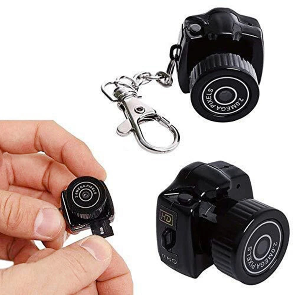 Y2000 Mini Camera Portable Audio Video Recorder Ultra Small Body Camera Sport DV DVR Security Protection Surveillance Camcorder