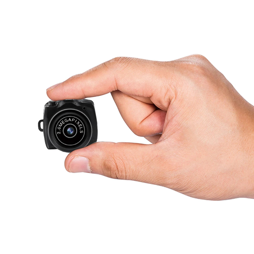 Y2000 Mini Camera Portable Audio Video Recorder Ultra Small Body Camera Sport DV DVR Security Protection Surveillance Camcorder