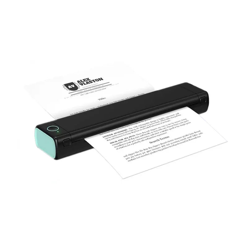 Phomemo M08F A4 Portable Thermal Printer Supports A4 Thermal Paper PJ-722 PJ-763 Wireless Thermal Compact Printer