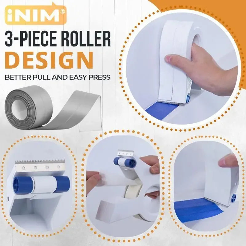 Painter Masking Tape Applicator Dispenser Machine Wall Floor Painting Packaging Sealing Tool for 1.88-2" X 60 Yard Standard Tape