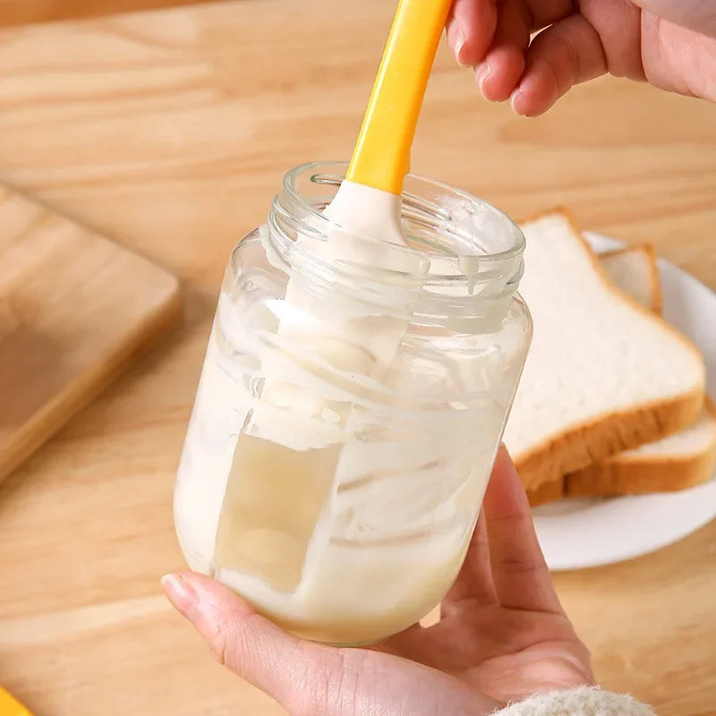 Silicone Butter Spatula Jam Spreader for Breakfast Bread Spread Kitchen Gadgets BPA-free Heat Resistant NonStick Baking Spatula