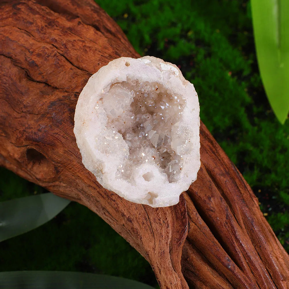 Nature Agate Geode Stone Irregular Colourful Electroplating Druzy Cluster Rocks Mineral Specimen Home Decor