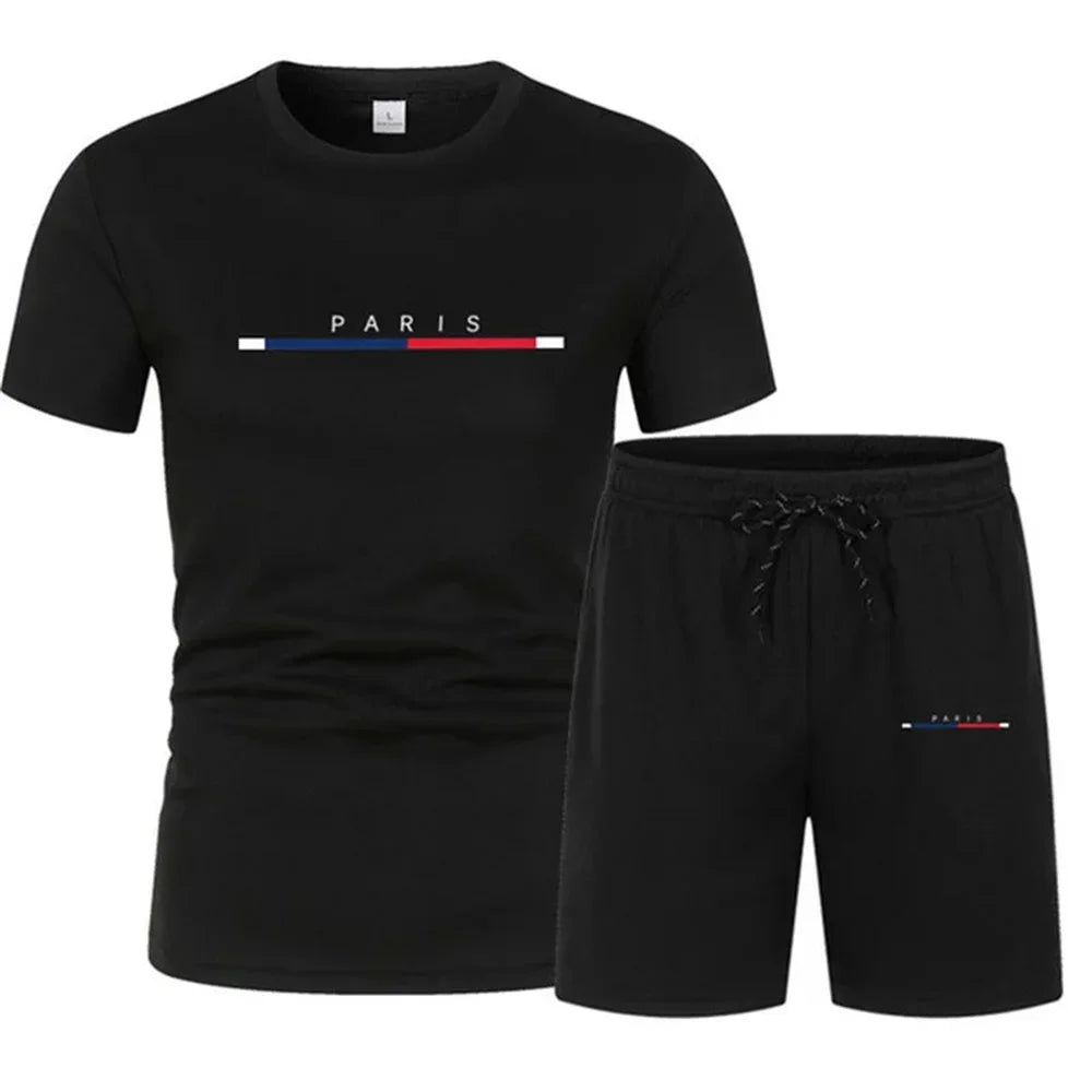 Two Piece Suits Men Designer Clothing Men Short Suits Summer Men Suits Men Sportswear Clothing Sportswear Fitness Sportswear
