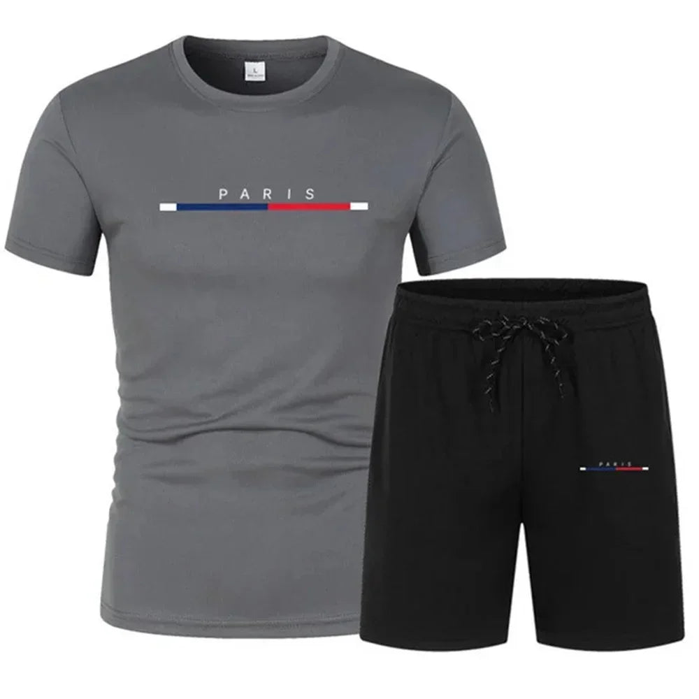 Two Piece Suits Men Designer Clothing Men Short Suits Summer Men Suits Men Sportswear Clothing Sportswear Fitness Sportswear