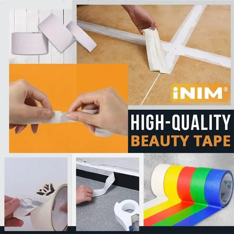 Painter Masking Tape Applicator Dispenser Machine Wall Floor Painting Packaging Sealing Tool for 1.88-2" X 60 Yard Standard Tape