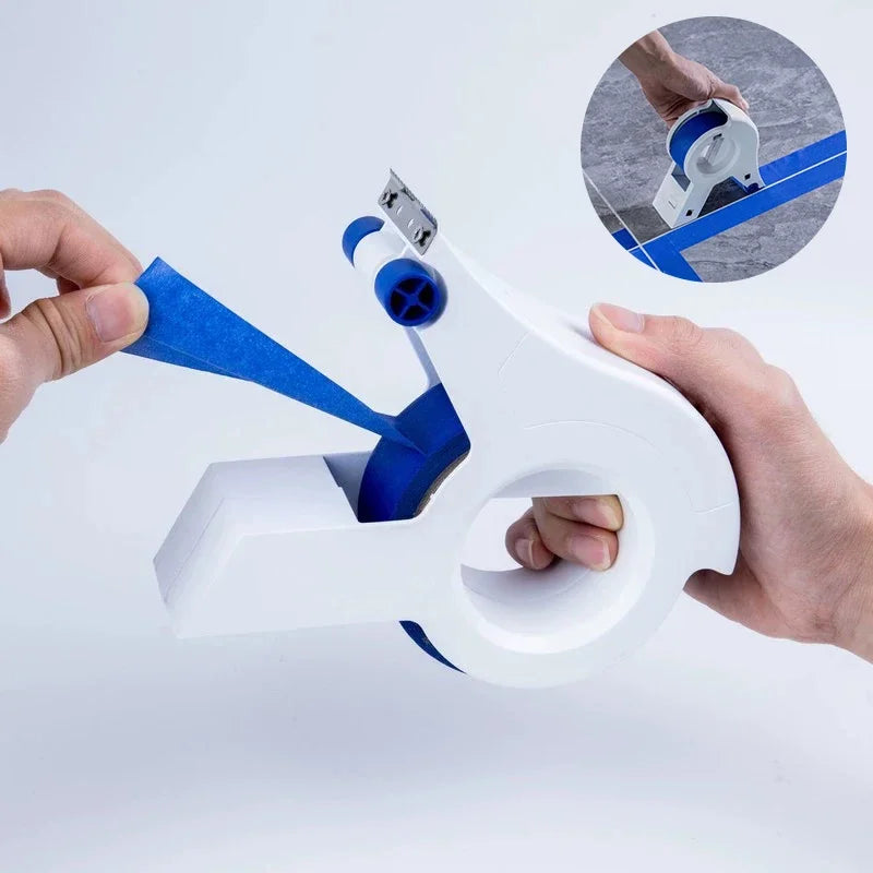 Painter Masking Tape Applicator Dispenser Machine Wall Floor Painting Packaging Sealing Tool for 1.88-2" X 60 Yard Standard Tape
