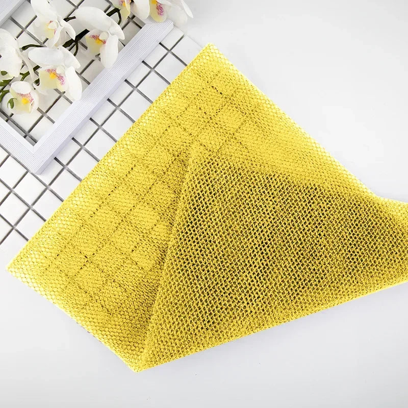African Bath Rubbing Towel Exfoliating Net Sponge Cleansing Long Strip Bath Towel Instant Bath Ball Usage  Shower Cleaning Strip
