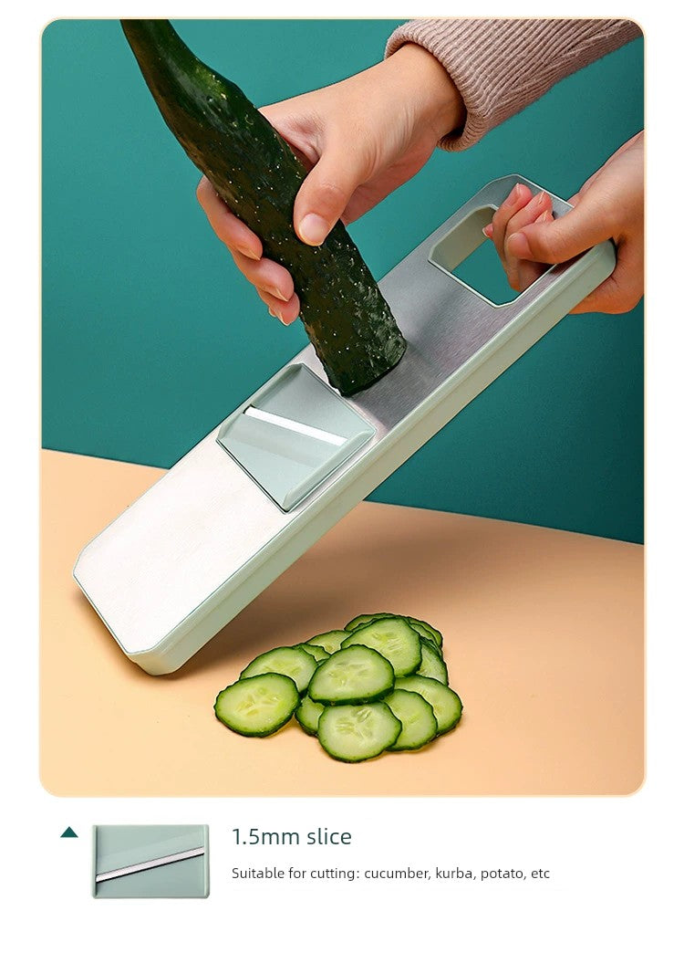Beige Grater Slice Multifunctional Stainless Steel Door Panel