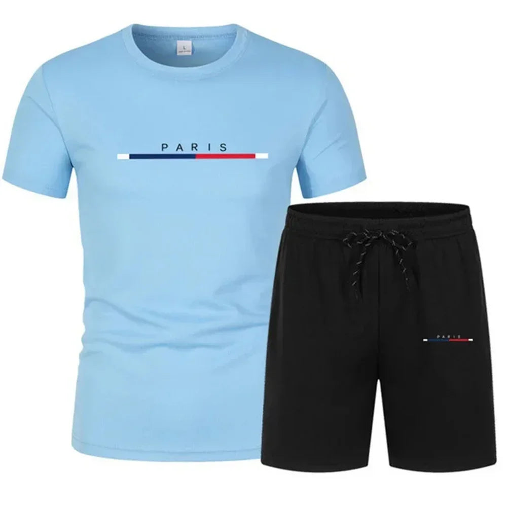 Two Piece Suits Men Designer Clothing Men Short Suits Summer Men Suits Men Sportswear Clothing Sportswear Fitness Sportswear