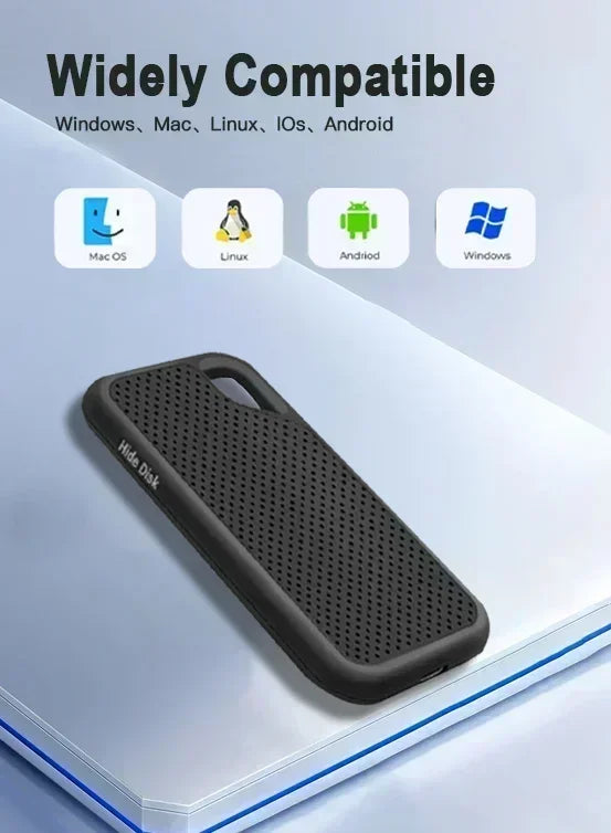 Portable SSD 256TB High Speed Hard Drive 1/2TB Type-C Solid Disk USB3.1 External ssd Original Hard Disk for Phone/Loptop/PC/Mac