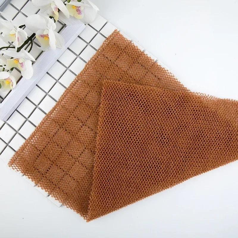 African Bath Rubbing Towel Exfoliating Net Sponge Cleansing Long Strip Bath Towel Instant Bath Ball Usage  Shower Cleaning Strip