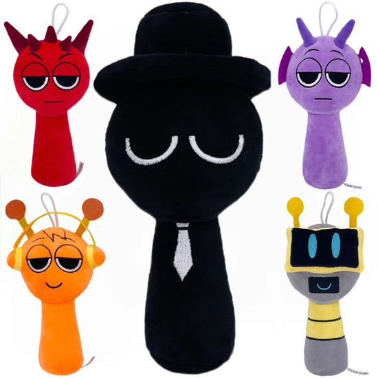 20style Sprunki Plush Toys Sprunki Plush Doll Sprunki Game Pillow Kids Birthday Gifts Stuffed Dolls Christmas Gift