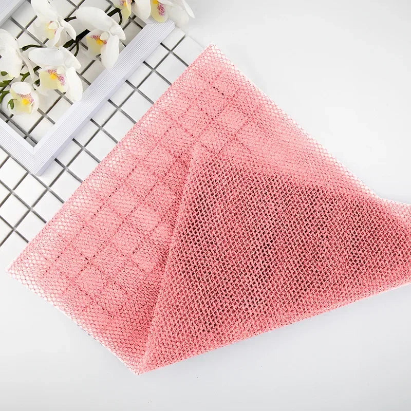 African Bath Rubbing Towel Exfoliating Net Sponge Cleansing Long Strip Bath Towel Instant Bath Ball Usage  Shower Cleaning Strip