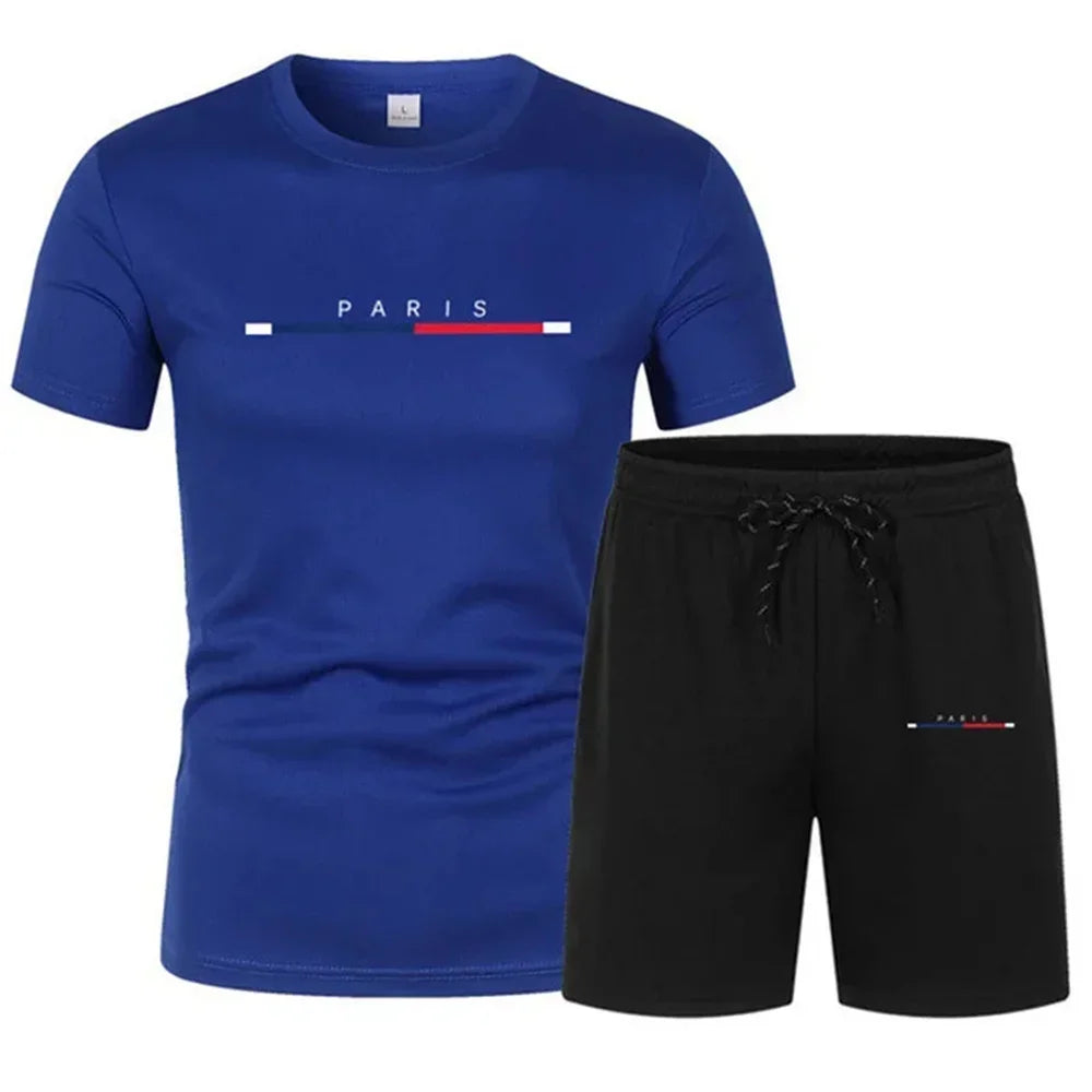 Two Piece Suits Men Designer Clothing Men Short Suits Summer Men Suits Men Sportswear Clothing Sportswear Fitness Sportswear