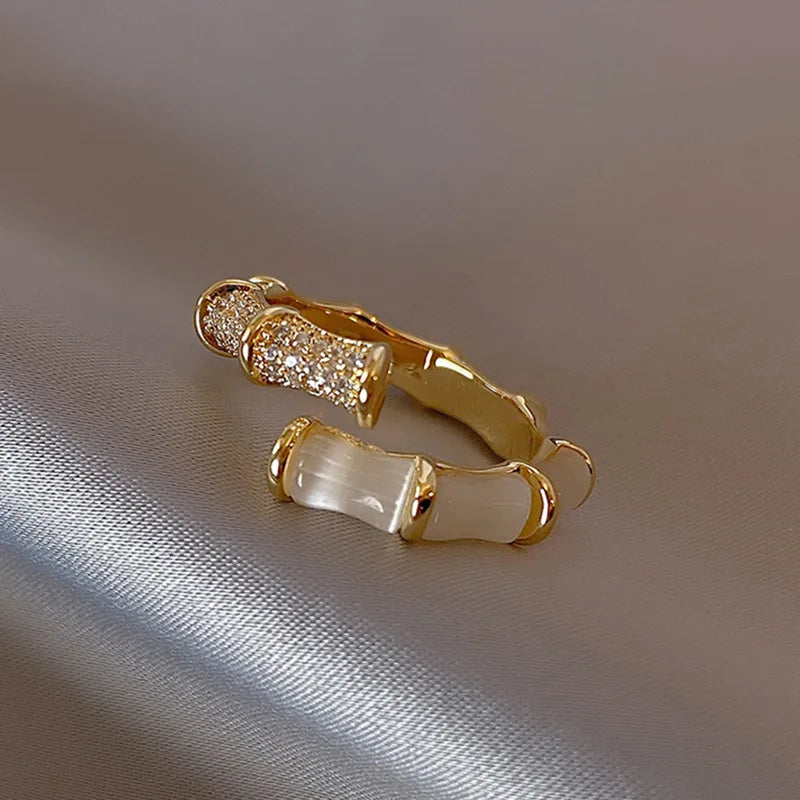 Healing Crystal Natural Stone Bead Ring Men Women Handmade Beaded Bohemian 7 Chakra Meditation Spiritual Jewelry Gifts