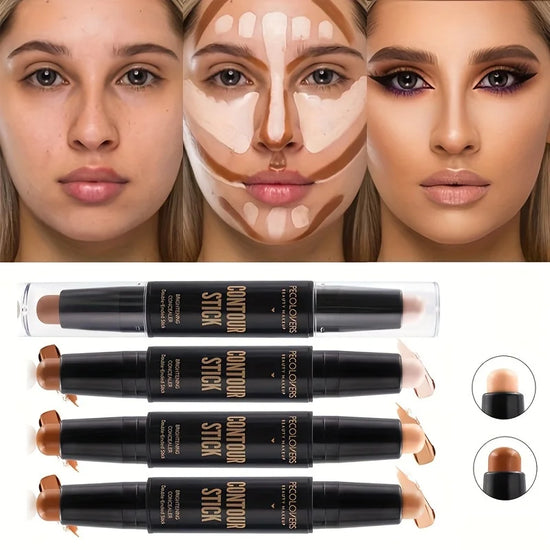 Face Concealer Contouring For Face Bronzer Beauty Contour Makeup Base Foundation Cream For Women&