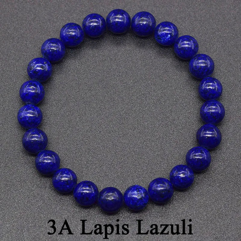Real 5A Natural Lapis Lazuli Stone Bead Bracelets Homme Original High Quality Energy Healing Jewelry for Women Men Birthday Gift