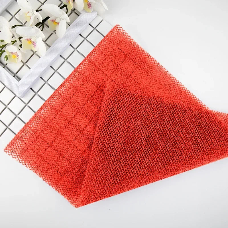African Bath Rubbing Towel Exfoliating Net Sponge Cleansing Long Strip Bath Towel Instant Bath Ball Usage  Shower Cleaning Strip