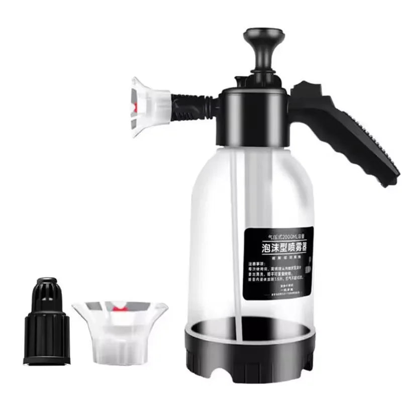 Foam Sprayer Foam Wash Car Spray Bottle High Pressure Spray Gun Manual Air Pressure Water Spray Bottle For Garden Car Wash