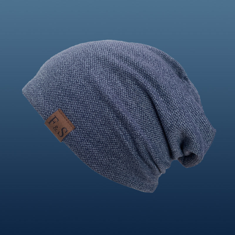 Long and Oversized Unisex Slouch Beanie Cap - Lightweight, Woven Polyester, Toggle Closure, Perfect for Summer and Winter, New Year Gift Idea, Urban Theme, Inelasticity Suitable