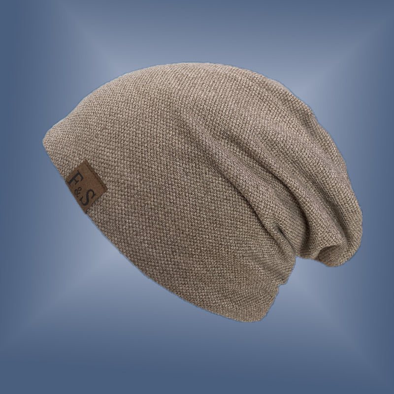 Long and Oversized Unisex Slouch Beanie Cap - Lightweight, Woven Polyester, Toggle Closure, Perfect for Summer and Winter, New Year Gift Idea, Urban Theme, Inelasticity Suitable